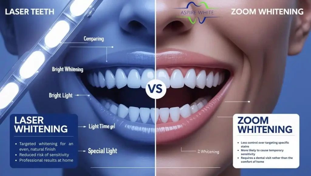 Laser Teeth Whitening vs. Zoom Whitening Portsmouth